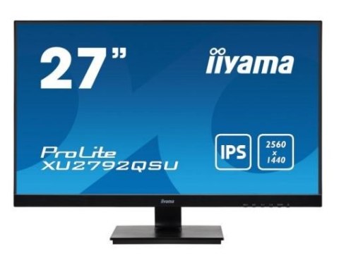 Monitor 27 cali XU2792QSU-B1 IPS,WQHD,DVI,HDMI,DP,USB3.0.FREESYNC Monitor 27 cali XU2792QSU-B1 IPS,WQHD,DVI,HDMI,DP,USB3.0.FREESYNC