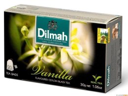 Herbata DILMAH WANILII (20 saszetek) 85045 czarna