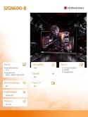 Monitor 31.5 cala 32GN600-B QHD UltraGear 165Hz 1ms MBR