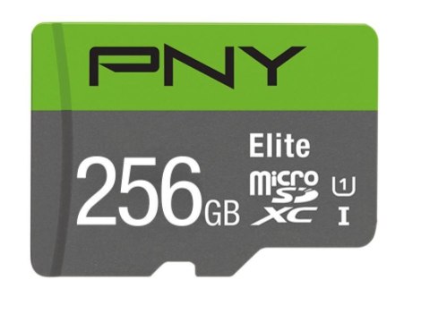 Karta pamięci MicroSDXC Elite 256GB P-SDU256V11100EL-GE Karta pamięci MicroSDXC Elite 256GB P-SDU256V11100EL-GE
