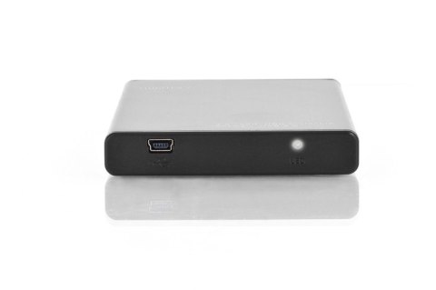 Obudowa zewnętrzna USB 2.0 na dysk SSD/HDD 2.5" SATA II, 9.5/7.5mm, aluminiowa Obudowa zewnętrzna USB 2.0 na dysk SSD/HDD 2.5" SATA II, 9.5/7.5mm, aluminiowa