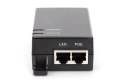 Zasilacz/Adapter PoE 802.3af, max. 48V 15.4W Gigabit 10/100/1000Mbps, aktywny