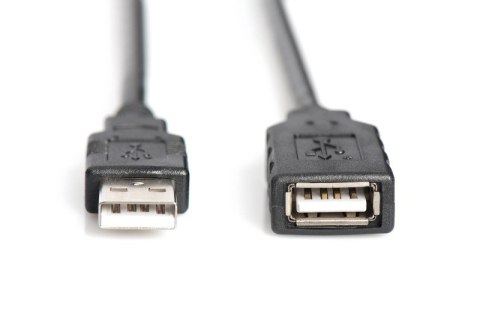Kabel przedłużający USB 2.0 HighSpeed Typ USB A/USB A M/Ż aktywny, czarny 10m Kabel przedłużający USB 2.0 HighSpeed Typ USB A/USB A M/Ż aktywny, czarny 10m