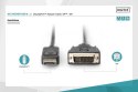 Kabel DisplayPort z zatrzaskiem 1080p 60Hz FHD Typ DP/DVI-D (24+1) M/M 2m
