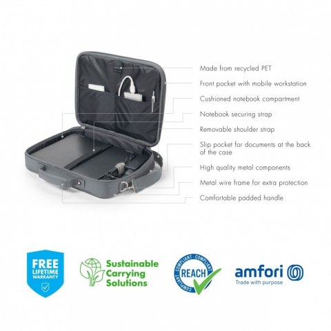 Torba na laptopa Eco Multi BASE 14-15.6 cala szara Torba na laptopa Eco Multi BASE 14-15.6 cala szara