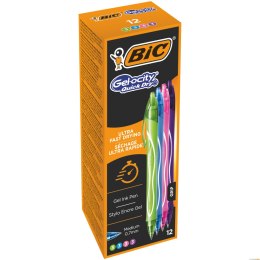 Długopis żelowy BIC Gel-ocity Quick Dry mix FUN, 964826/965012