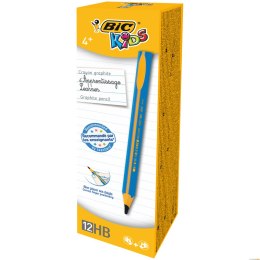 Ołówek bez gumki BIC Kids Evolution HB, niebieski, 919262