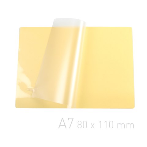 Folia laminacyjna samoprzylepna - O.POUCH Sticky 80 x 110 mm (A7) Folia laminacyjna samoprzylepna - O.POUCH Sticky 80 x 110 mm (A7)