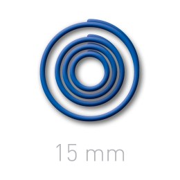 Plastikowe kółeczka do ręcznego bindowania - O.easyRING 15 mm - niebieski