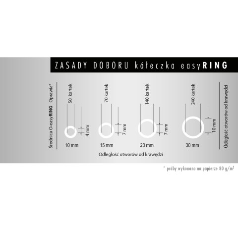 Plastikowe kółeczka do ręcznego bindowania - O.easyRING 20 mm - żółty Plastikowe kółeczka do ręcznego bindowania - O.easyRING 20 mm - żółty