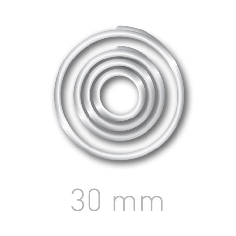 Plastikowe kółeczka do ręcznego bindowania - O.easyRING 30 mm - przezroczysty Plastikowe kółeczka do ręcznego bindowania - O.easyRING 30 mm - przezroczysty