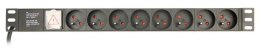 Listwa zasilająca rack (PDU), 8 gniazd FR, 1U, 10A, wtyk C14 3m
