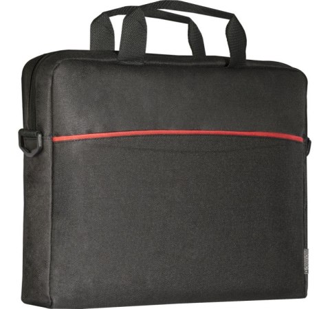 TORBA LITE 15,6 CZARNA WZMOCNIONE BOKI, PLASKI KSZTALT TORBA LITE 15,6 CZARNA WZMOCNIONE BOKI, PLASKI KSZTALT