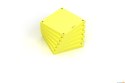Bloczki samoprzylepne OXFORD spot notes 75x75 mm,6 x 80 kartek, żółty 400096929
