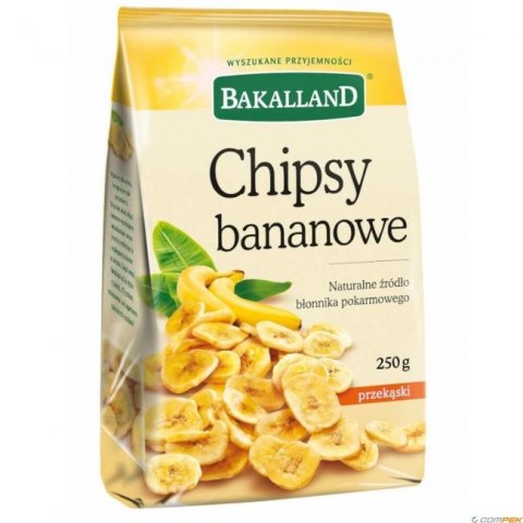 Chipsy bananowe 200g BAKALLAND