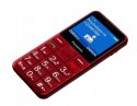 Telefon dla seniora KX-TU155 czerwony