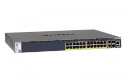 Switch M4300 24xGE(24xPoE+) 2x10GE 2xSFP+ GSM4328PA 550W