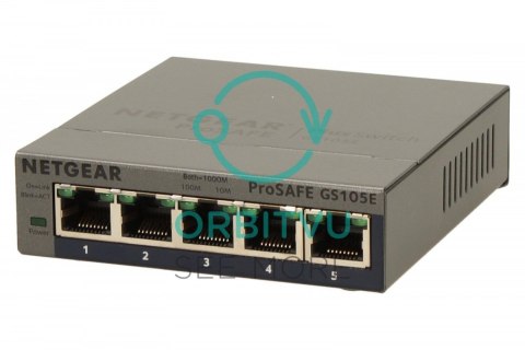 Switch Unmanaged Plus 5xGE - GS105E Switch Unmanaged Plus 5xGE - GS105E