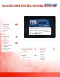 Dysk SSD 256GB P210 500/400 MB/s SATA III 2,5