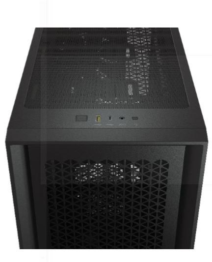 Obudowa 4000D Airflow TG czarna Mid Tower ATX Obudowa 4000D Airflow TG czarna Mid Tower ATX