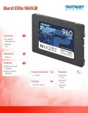 SSD 960GB Burst Elite 450/320MB/s SATA III 2.5