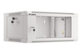 Szafa instalacyjna RACK wisząca 19 cali 4U 450 szara WFFA-5404-10S