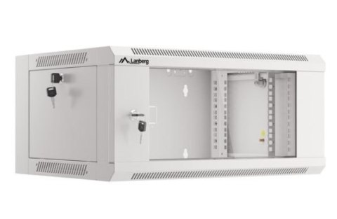 Szafa instalacyjna RACK wisząca 19 cali 4U 450 szara WFFA-5404-10S Szafa instalacyjna RACK wisząca 19 cali 4U 450 szara WFFA-5404-10S