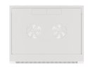Szafa instalacyjna RACK wisząca 19 cali 4U 450 szara WFFA-5404-10S