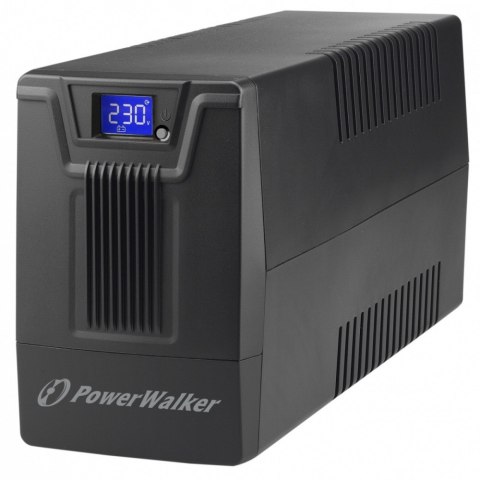 Zasilacz awaryjny UPS POWERWALKER LINE-INTERACTIVE 800VA SCL 2X PL 230V, RJ11/45 IN/OUT, USB, LCD