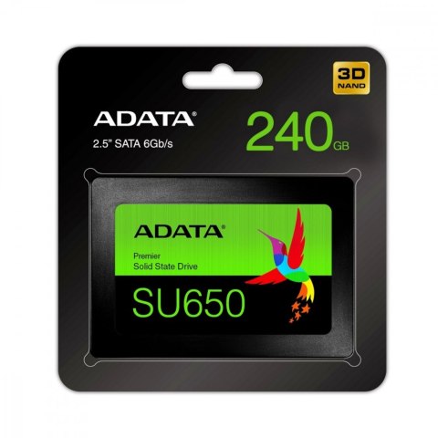 Dysk SSD Ultimate SU650 240GB 2.5 S3 3D TLC Retail Dysk SSD Ultimate SU650 240GB 2.5 S3 3D TLC Retail