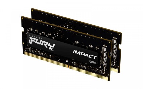 Pamięć DDR4 FURY Impact SODIMM 64GB(2*32GB)/3200 CL20 Pamięć DDR4 FURY Impact SODIMM 64GB(2*32GB)/3200 CL20