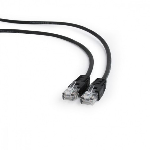 Patch cord kat.5e osłonka zalewana 3M czarny Patch cord kat.5e osłonka zalewana 3M czarny