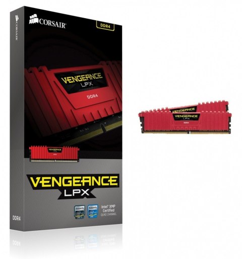 DDR4 Vengeance LPX 16GB/3200(2*8GB) CL16-18-18-36 RED 1,35V DDR4 Vengeance LPX 16GB/3200(2*8GB) CL16-18-18-36 RED 1,35V