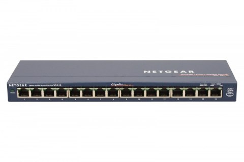 Switch Unmanaged Plus 16xGE - GS116GE Switch Unmanaged Plus 16xGE - GS116GE