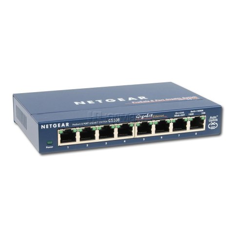 Switch Unmanaged Plus 8xGE - GS108GE Switch Unmanaged Plus 8xGE - GS108GE