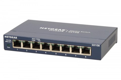 Switch Unmanaged Plus 8xGE - GS108GE Switch Unmanaged Plus 8xGE - GS108GE