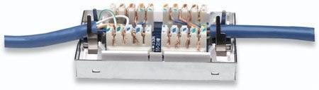 Łącznik blokowy Cat.5e do kabla FTP Łącznik blokowy Cat.5e do kabla FTP