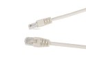 Patch cord Kat.6 UTP 0.25m szary
