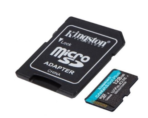 Karta pamięci microSD 128GB Canvas Go! Plus 170/90MB/s Adapter Karta pamięci microSD 128GB Canvas Go! Plus 170/90MB/s Adapter