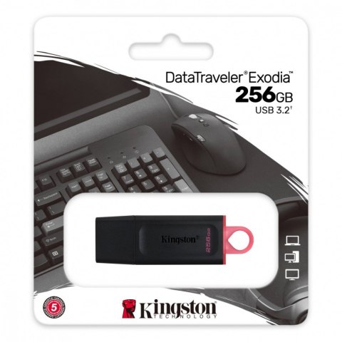 Pendrive Data Traveler Exodia 256GB USB3.2 Gen1 Pendrive Data Traveler Exodia 256GB USB3.2 Gen1