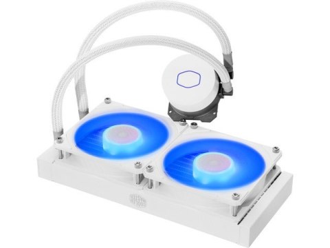 Chłodzenie wodne MasterLiquid Lite ML240L RGB V2 białe Chłodzenie wodne MasterLiquid Lite ML240L RGB V2 białe