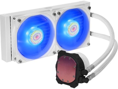 Chłodzenie wodne MasterLiquid Lite ML240L RGB V2 białe Chłodzenie wodne MasterLiquid Lite ML240L RGB V2 białe