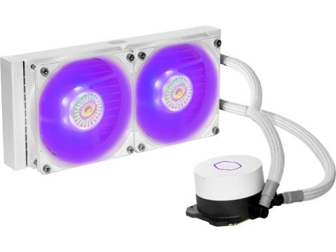 Chłodzenie wodne MasterLiquid Lite ML240L RGB V2 białe Chłodzenie wodne MasterLiquid Lite ML240L RGB V2 białe