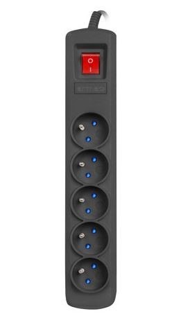 Listwa zasilająca ARC5 3m ARC5/30/CZ czarna Listwa zasilająca ARC5 3m ARC5/30/CZ czarna