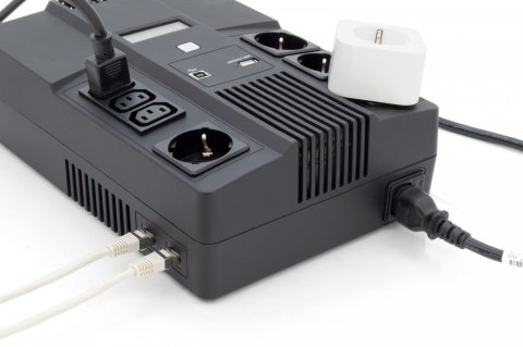 Zasilacz awaryjny UPS Line-Interactive 800VA/480W AVR Zasilacz awaryjny UPS Line-Interactive 800VA/480W AVR