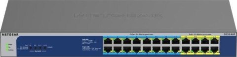Przełącznik GS524UP Switch Unmanaged 8xGE PoE+ 16xGE PoE++ Przełącznik GS524UP Switch Unmanaged 8xGE PoE+ 16xGE PoE++