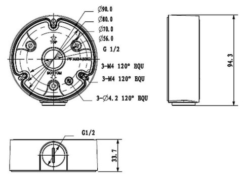 Adapter PFA135 puszka Adapter PFA135 puszka