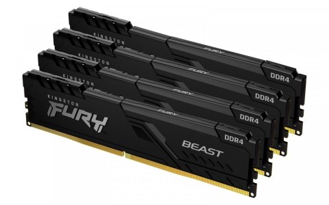 Pamięć DDR4 FURY Beast 128GB(4*32GB)/3200 CL16 Pamięć DDR4 FURY Beast 128GB(4*32GB)/3200 CL16