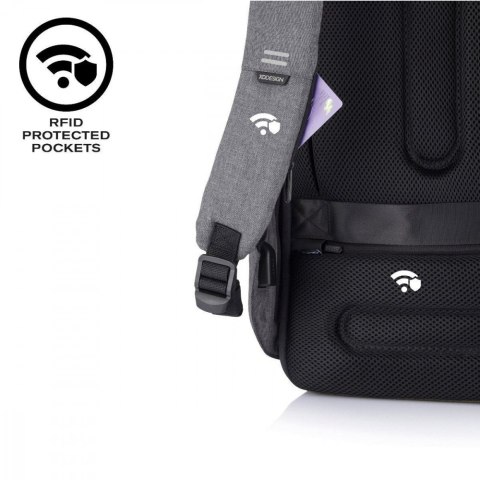 Plecak antykradzieżowy BOBBY HERO XL GREY Plecak antykradzieżowy BOBBY HERO XL GREY