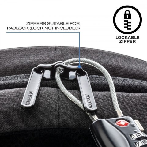 Plecak antykradzieżowy BOBBY HERO XL GREY Plecak antykradzieżowy BOBBY HERO XL GREY